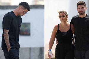 体育社区-日夜兼程✈️坎塞洛和内维斯赛后飞行9小时，赶上好友若塔葬礼