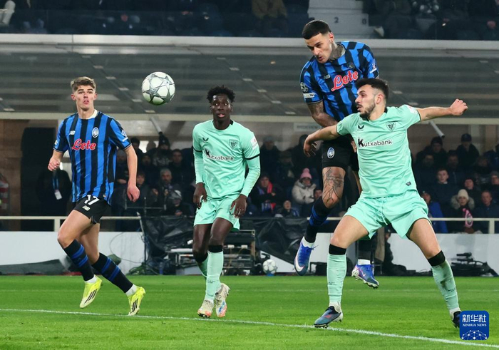 体育赛事-欧冠：亚特兰大不敌毕尔巴鄂竞技|亚特兰大队|毕尔巴鄂竞技队|贝加莫|意大利|意甲_新浪体育_新浪新闻